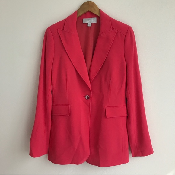 Carlisle bright coral 2 piece set- jacket and top ONLY - Picture 8 of 9